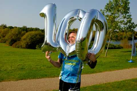 Neil Briggs 100th Marathon with Enigma Running